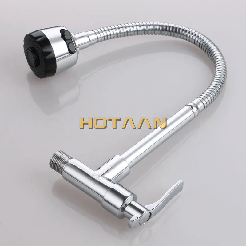 Afralia™ Brass Cold Kitchen Faucet Single Cold Sink Tap YT-6026-A, Hot-sell Torneira Cold Kitchen Tap