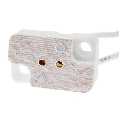 Afralia™ Ceramic Halogen LED Lamp Holder MR16 G4 G5.3 Light Socket Base - Pack of 10