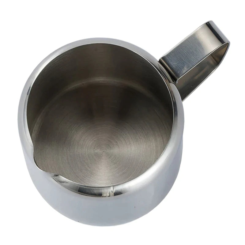 Afralia™ Stainless Steel Milk Frothing Pitcher Milk Jug for Espresso Latte
