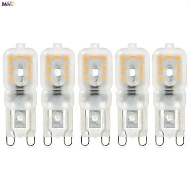 Afralia™ G9 LED Corn Lights Bulb 5pcs 2W 14xsmd3528 Warm White White Chandeliers