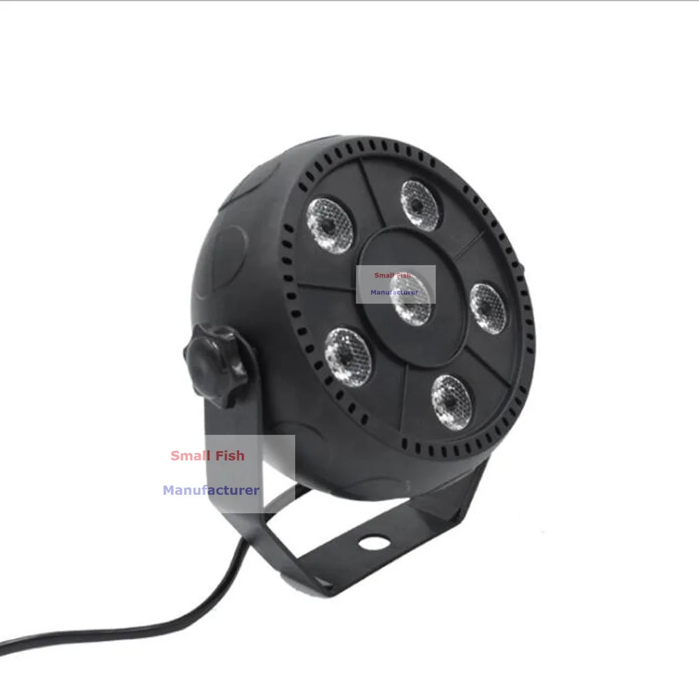 Afralia™ DJ Laser Ball Wash Effect Stage Lights 6 LEDs RGB 3IN1 Auto Sound Activation