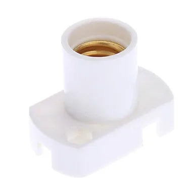Afralia™ E12 White Base Bulb Socket Lamp Holder Set of 10 High Quality Lighting Accessory