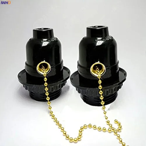 Afralia™ E27 Bulb Holder with Switch 110-220V Socket Vintage CE UL Compliant