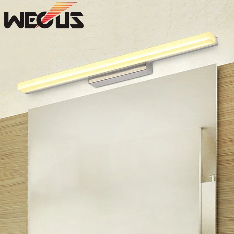 Afralia™ LED Mirror Light: 40CM-60CM AC85-265V 14W Vanity Wall Lamp, Bedroom Study Decoration