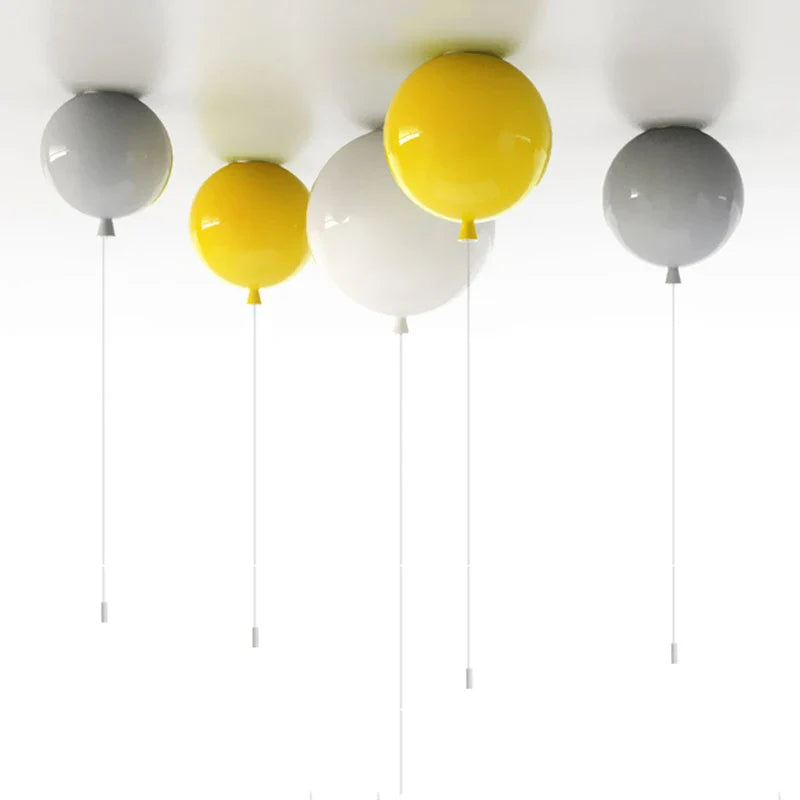 Afralia™ D200mm Balloon Light for Kids Bedroom and Living Room Lighting
