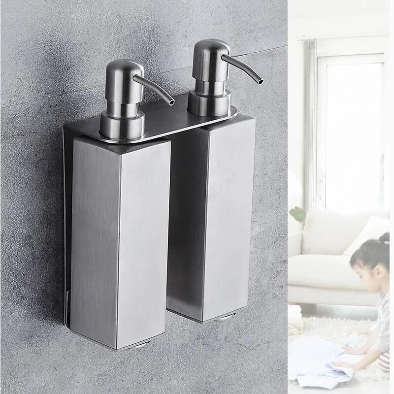Afralia™ Stainless Steel Wall Mounted Soap Dispenser