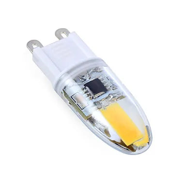 Afralia™ LED G9 Bulb 5pcs Set 220V COB 160LM Bi-pin Chandeliers Replacement