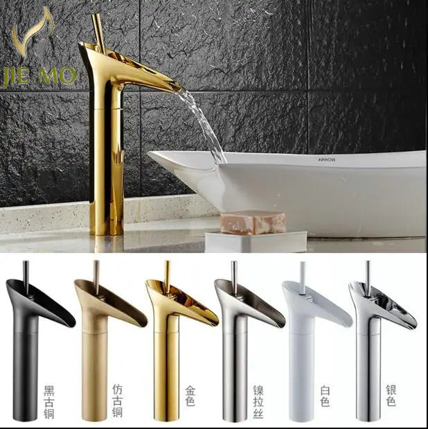 Afralia™ Crystal Wine Glass Basin Faucet in 5 Elegant Finishes