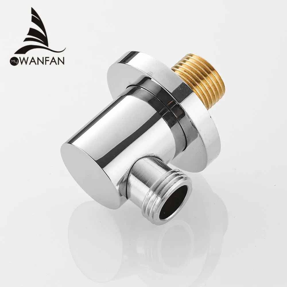 Afralia™ Brass Shower Diverter Valve 2-Way Water Separator Tee Adapter