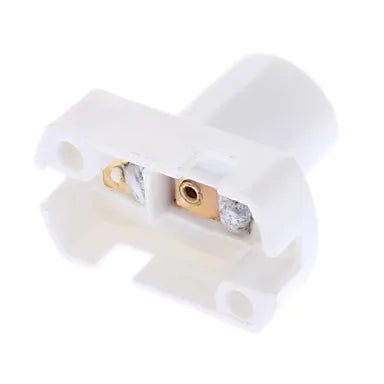 Afralia™ E12 White Base Bulb Socket Lamp Holder Set of 10 High Quality Lighting Accessory