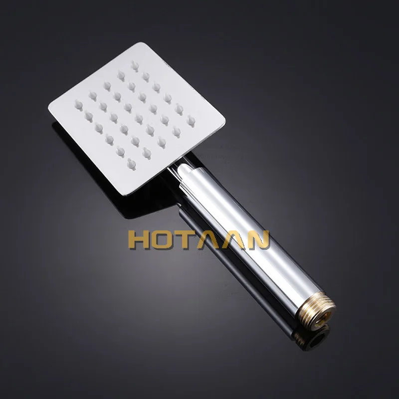 Afralia™ SATIN NICKEL BRUSHED Handheld Shower Head