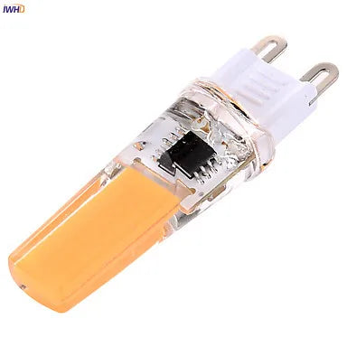 Afralia™ 5pcs Dimmable LED G9 Bulb 220V 200LM COB Replace Halogen Warm White White