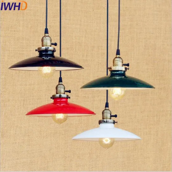 Afralia™ Vintage Pendant Lights - Retro Edison Style Industrial Lamp Fixtures