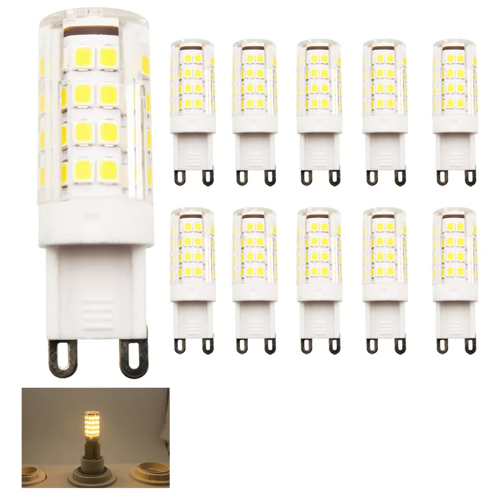 Afralia™ G9 LED Corn Bulb 3W 5W SMD2835 Mini Chandelier Lamp 220V Replace Halogen