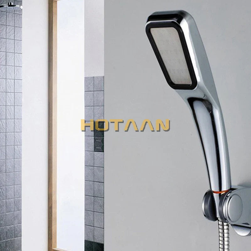 Afralia™ Water Saving Chrome Shower Head Boosts Water Pressure