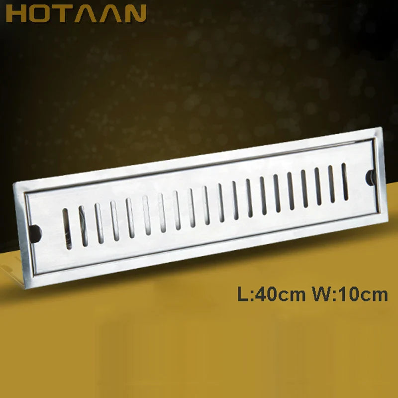 Afralia™ Stainless Steel Square Floor Drain for Bathroom, Kitchen, and Shower