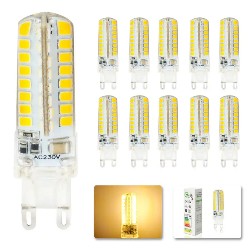 Afralia™ LED G9 Bulb 220V 3W 5W 32 64 SMD 2835 Warm White Light Replaces Halogen Lamp