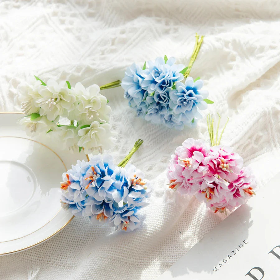 Afralia™ Silk Carnation Flowers Set for Home Decor, Weddings, DIY Crafts