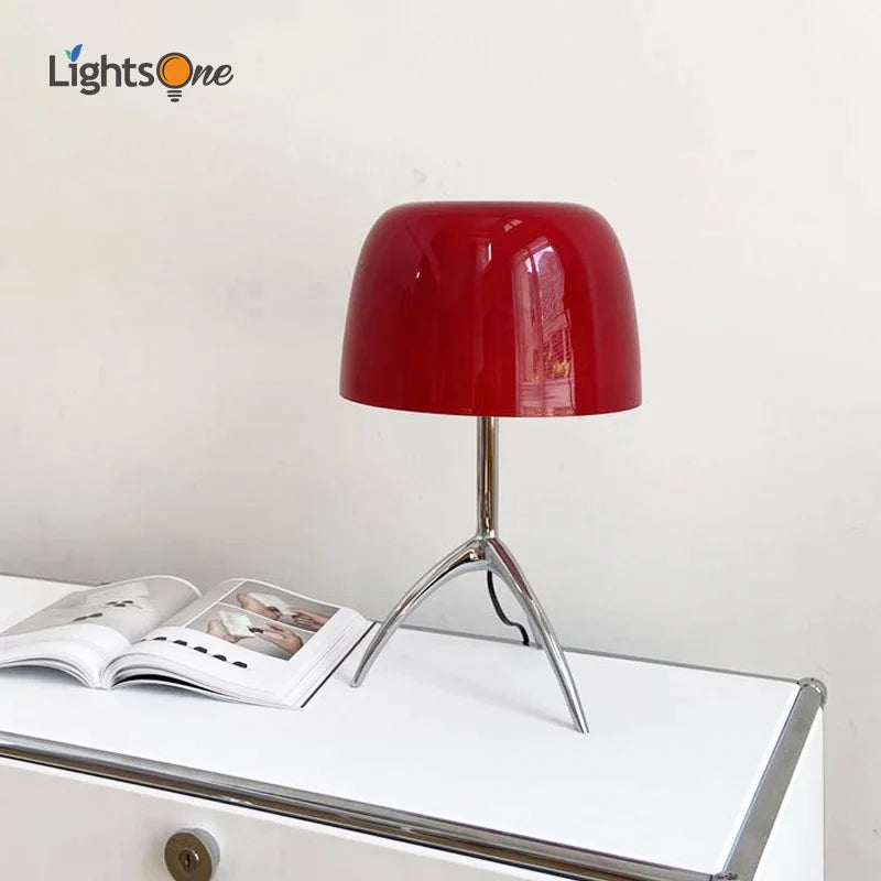 Afralia™ Candy Color Table Light for Bedroom Study Bedside Decor & Lighting