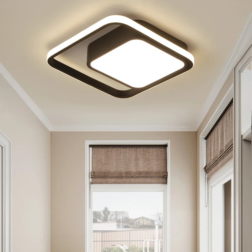 Afralia™ LED Ceiling Chandelier: Modern Indoor Lighting for Home Bedroom Kitchen Living Room