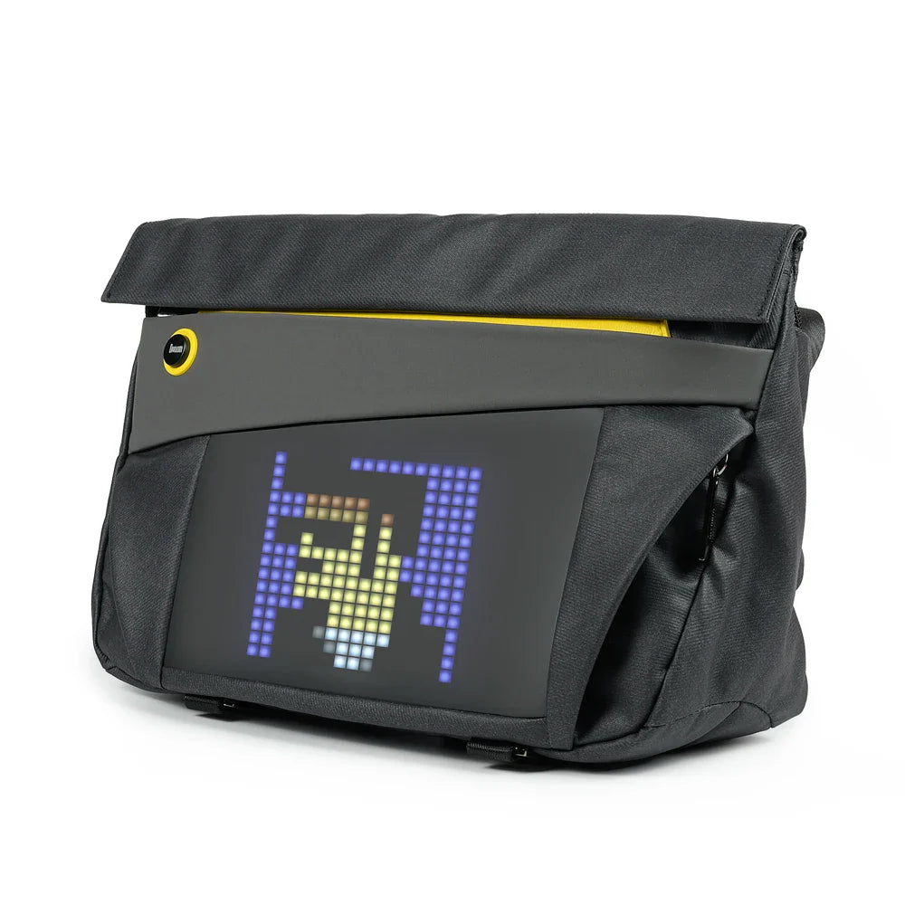 Afralia™ Pixel Art Speaker Bag: Customizable Messenger Bag, Waterproof, Fashion Design