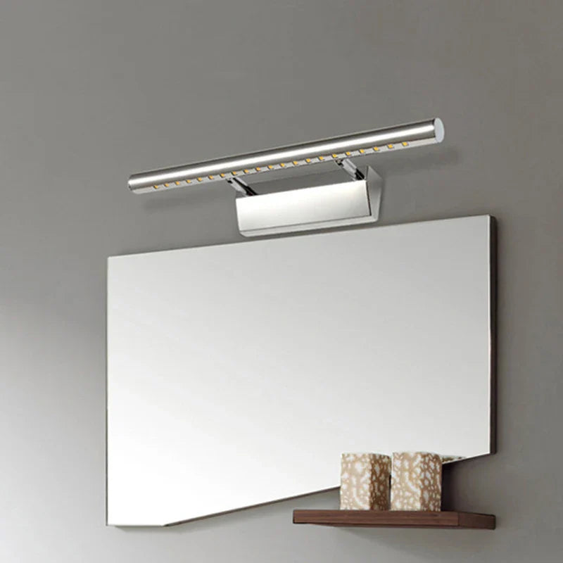 Afralia™ Copper Bathroom Mirror Light 5W 7W LED Vanity Lamp 400mm 500mm