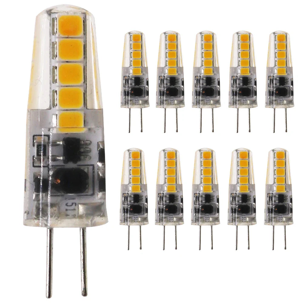 Afralia™ LED G4 Bulb, 3W, 240LM, Cold Warm White, Halogen 25W Replacement