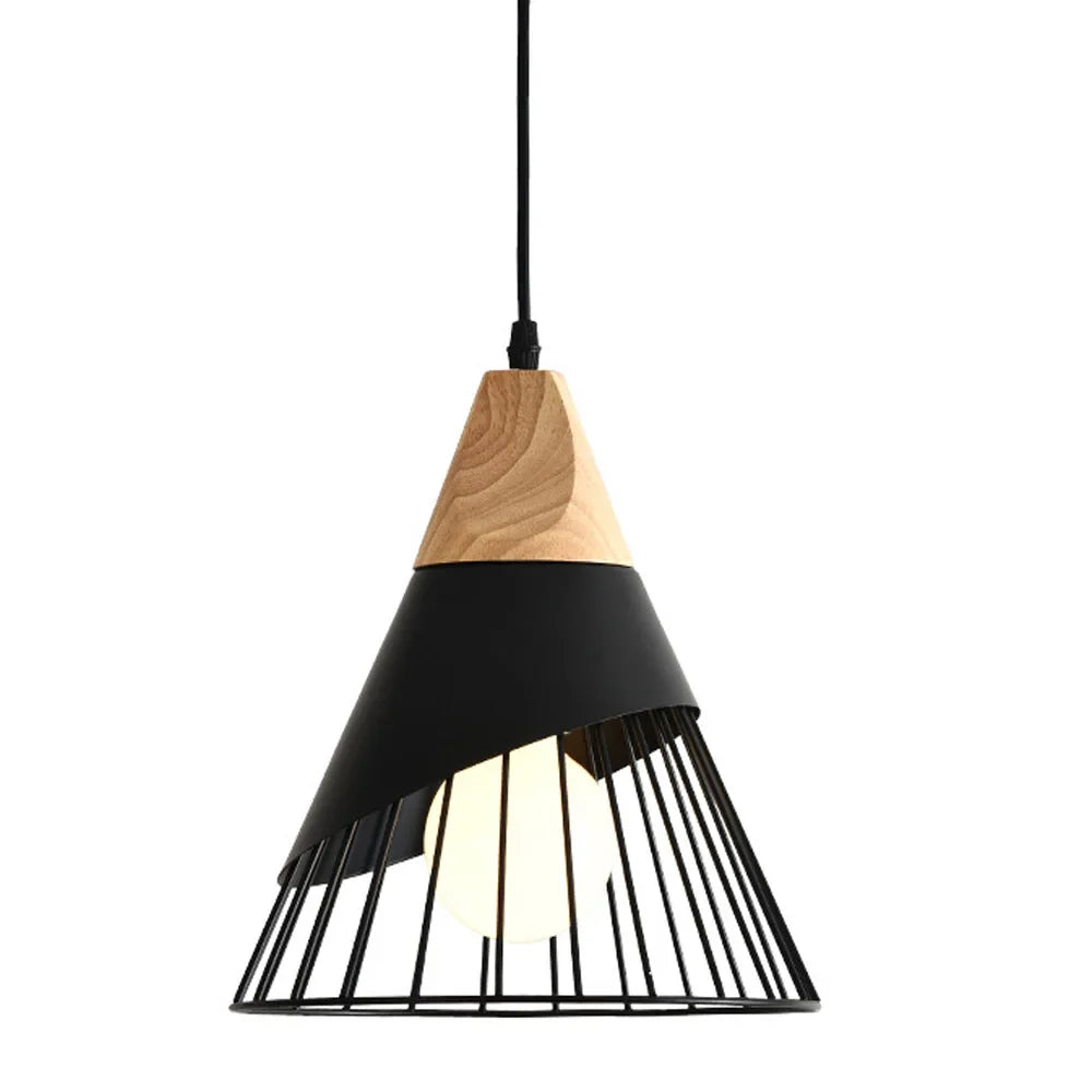 Metal E27 Vintage Industrial Chandelier by Afralia™ - Modern Living Room Ceiling Lighting
