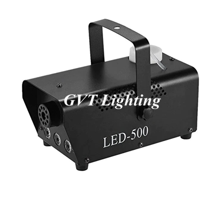 Afralia™ 500W LED Multicolor Mini Stage Smoke Machine with Remote Control