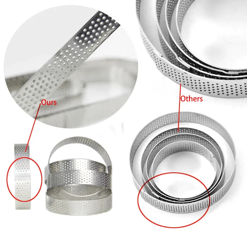 Afralia™ Stainless Steel Cake Making Molds | Kitchen Baking Tools