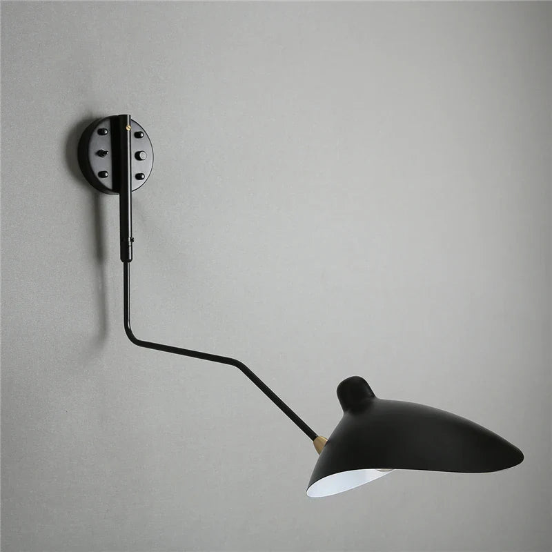 Afralia™ Spider Bedroom Wall Lights: Nordic Style Long Pole Wall Lamps for Living Room