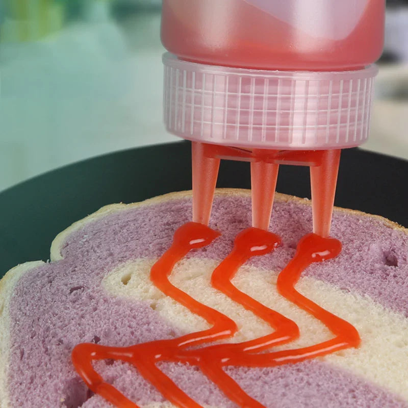 Afralia™ Condiment Squeeze Bottle Set for Sauces & Oils