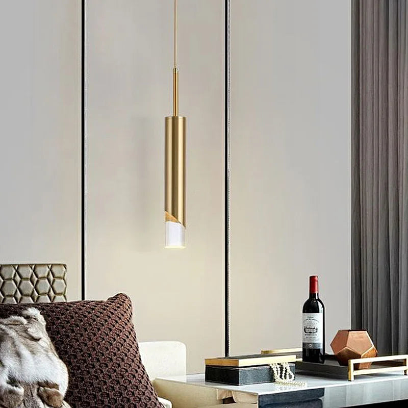 Afralia™ LED Pendant Lamps Acrylic Chandelier for Kitchen Island, Living Room, Office