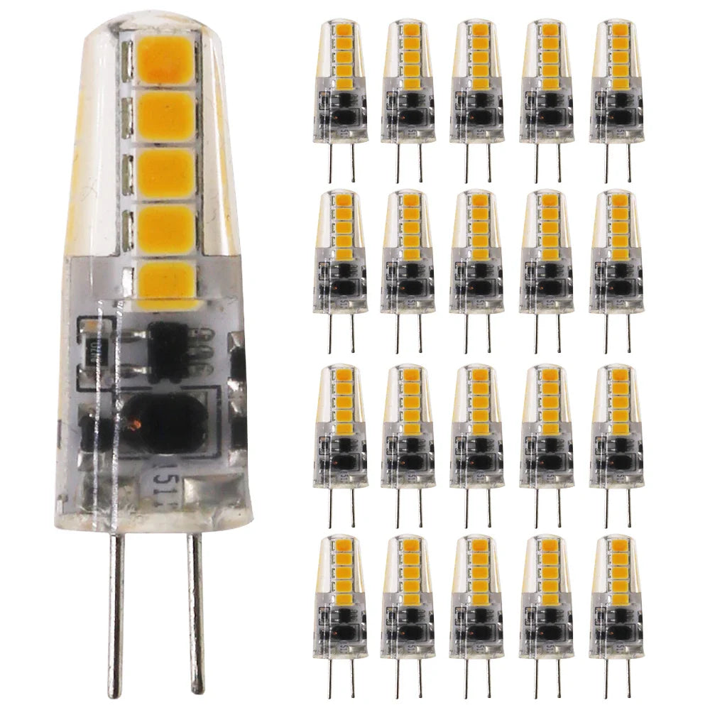 Afralia™ G4 LED Bulb, 3W, Cold Warm White, Halogen 25W Replacement, 240LM, AC 220-240V 12V