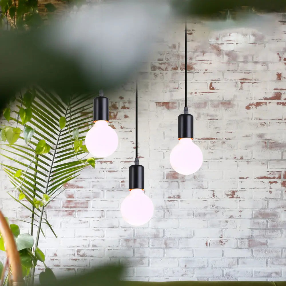 Afralia™ Iron 3-Light Chandelier Pendant for Living Room Kitchen Restaurant