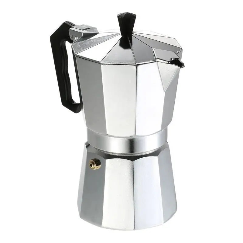 Afralia™ Moka Coffee Maker Pot Expresso Aluminum Percolator Durable & Practical Sizes