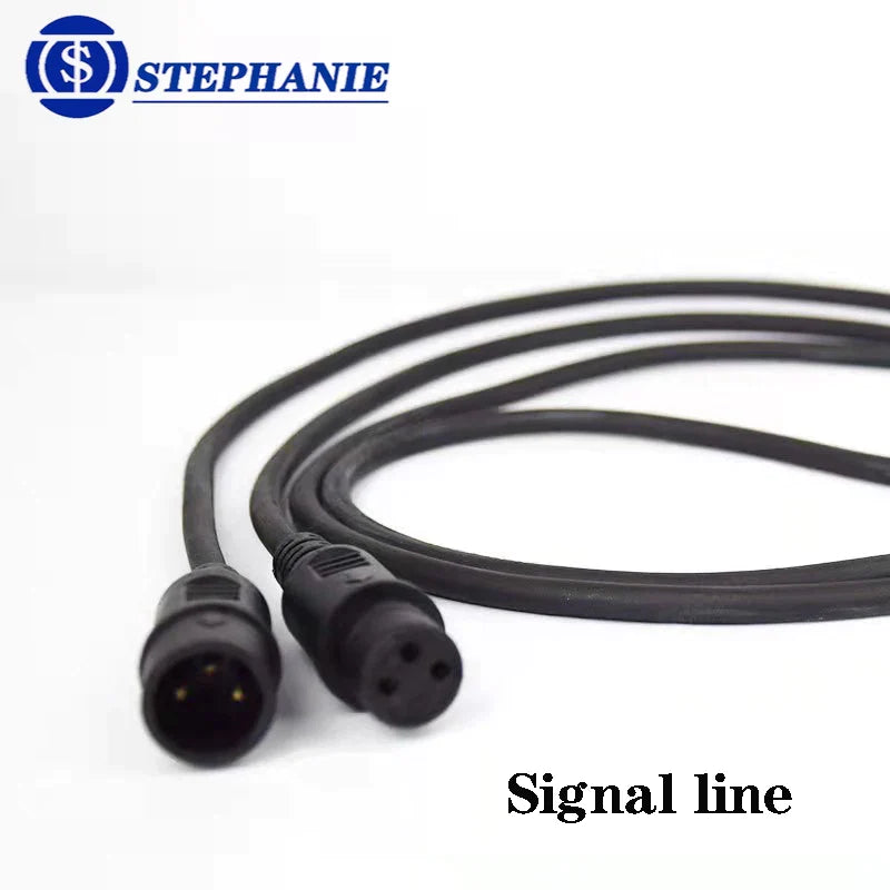 Afralia™ DMX Cable Connector for Wireless Disco Light Laser Moving Head Stage Lamp