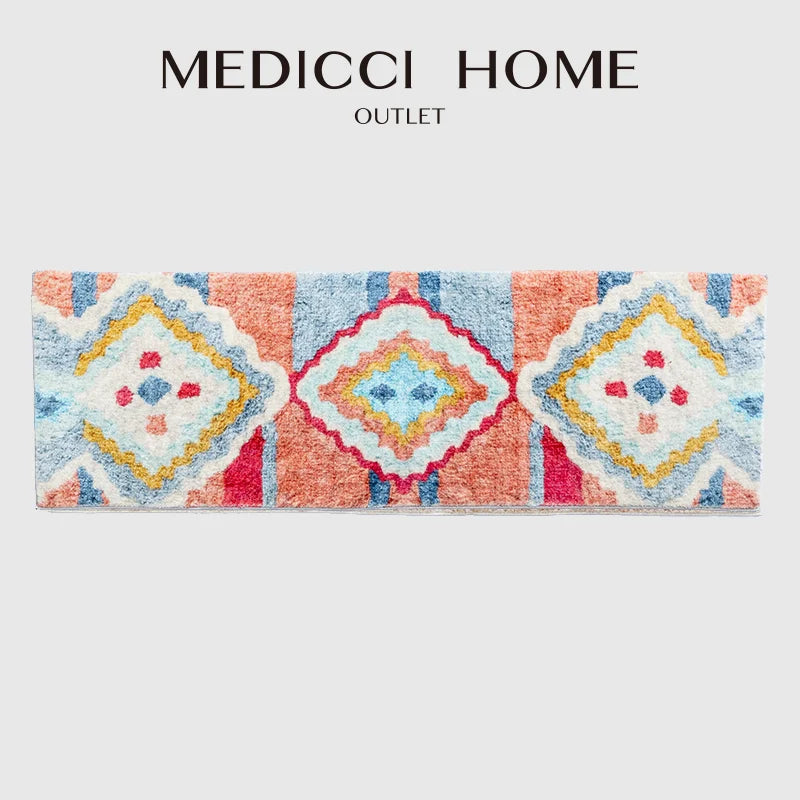 Afralia™ Boho Runner Rugs: Geometric Hand-Tufted Vintage Decorative Door Mat for Vibrant Entryways