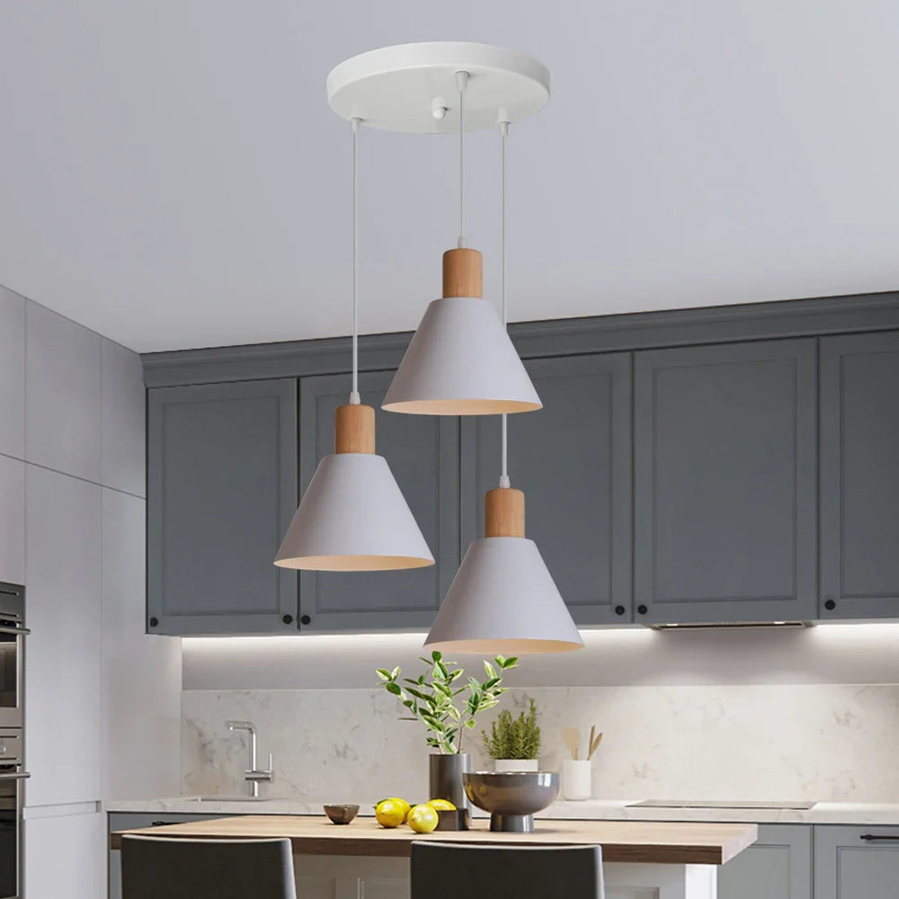 Afralia™ Modern Nordic Pendant Lights LED Hanging Lamp for Home Industrial Decor