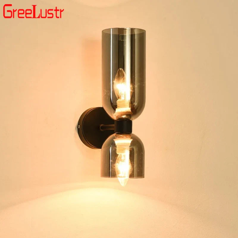 Afralia™ Nordic LED Wall Sconce Light for Bedroom, Corridor, Stairs, and Aisle