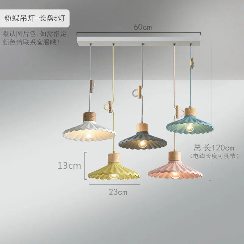 Afralia™ Cement LED Pendant Lights: Modern Nordic Style for Restaurant, Bedroom, Living Room