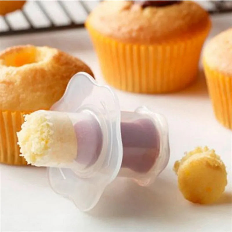 Afralia™ Cupcake Corer Plunger Cutter - Cake Decorating Tool with Pastry Digging Device