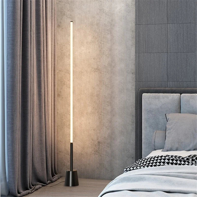 Afralia™ Minimalist 360° Bright Floor Lamp for Living Room Bedroom