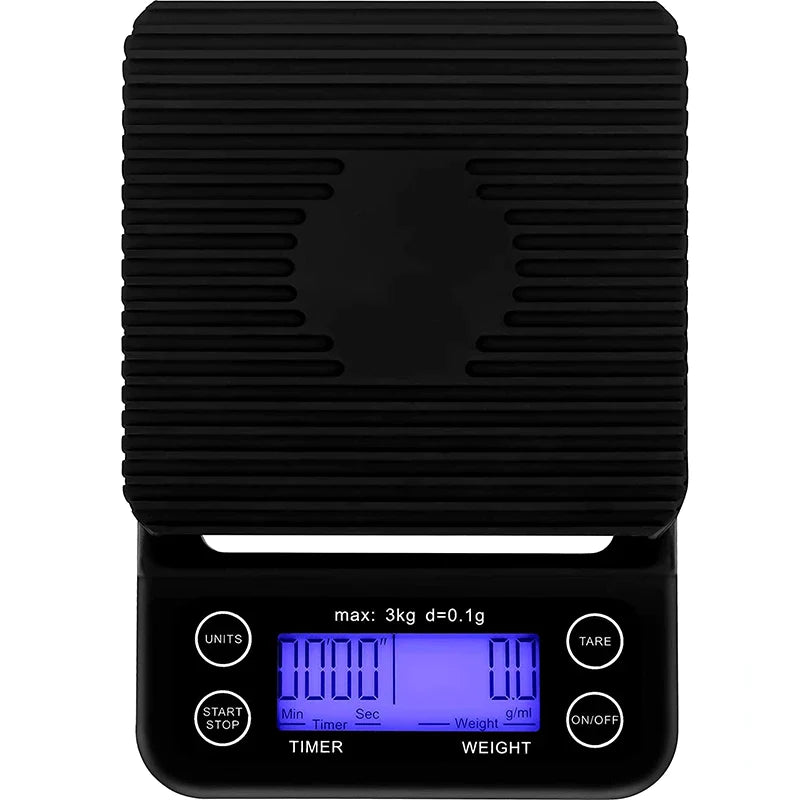Afralia™ BrewMaster Coffee Scale Timer, 3kg