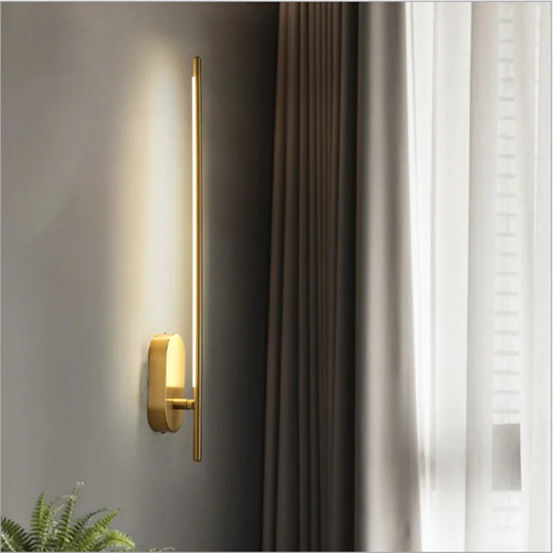 Afralia™ Nordic Minimalist Wall Lamp - LED Living Room Bedroom Decor