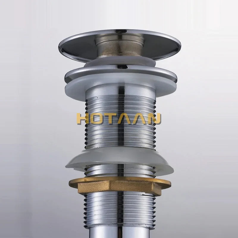 Afralia™ Pop Up Waste Vanity Sink Drain for Stylish Bathroom Upgrade.