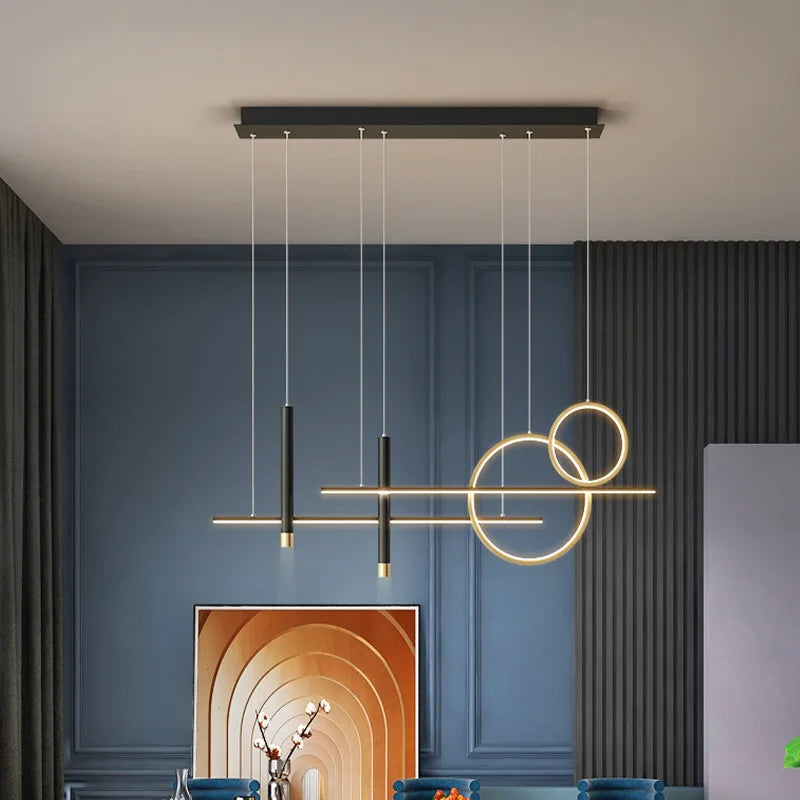 Afralia™ Scandinavian Style LED Pendant Lights for Home Decoration and Indoor Lighting.