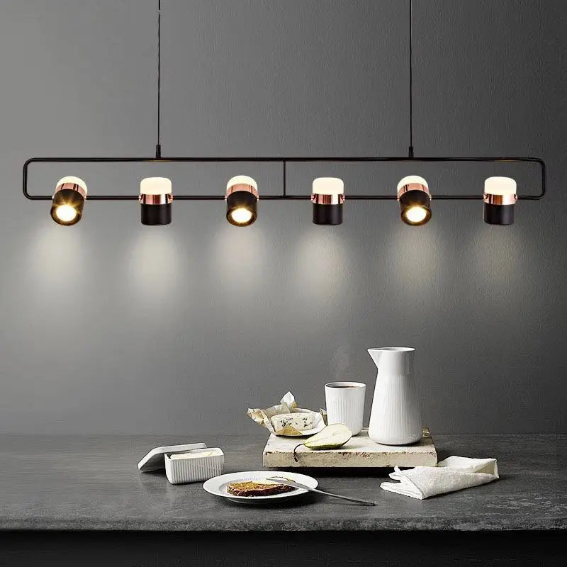 Afralia™ LED Chandelier Pendant Lamp for Modern Dining Room, Cafe & Bar