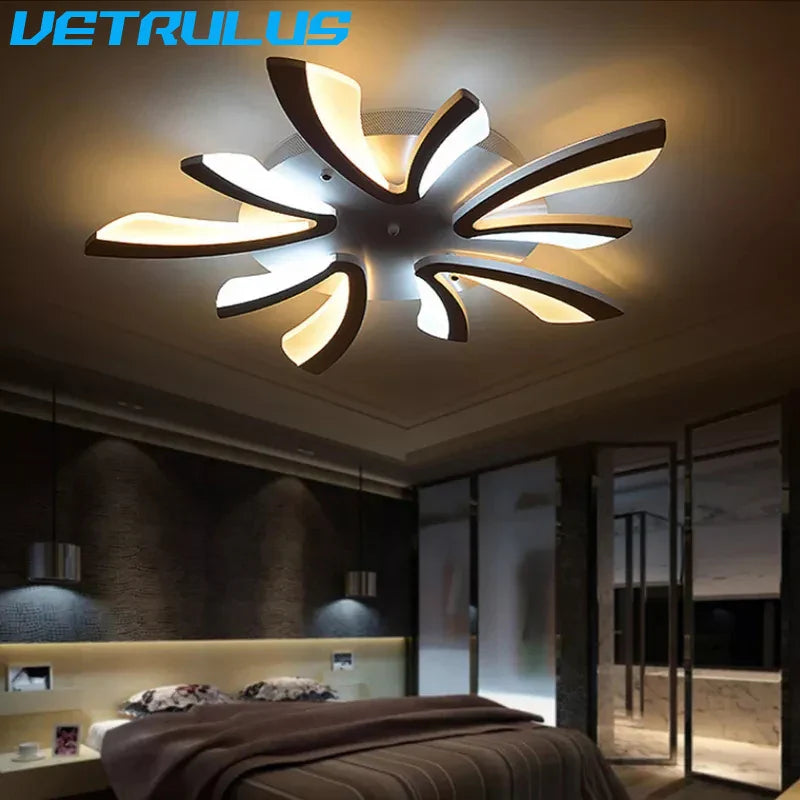 Afralia™ Branch Design LED Chandelier: Modern Nordic Acrylic Ceiling Light for Stylish Living Room Décor