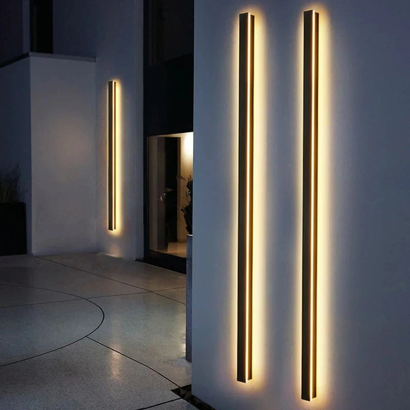 Afralia™ Waterproof LED Wall Light for Outdoor & Indoor Garden, Balcony, Bedroom & Living Room